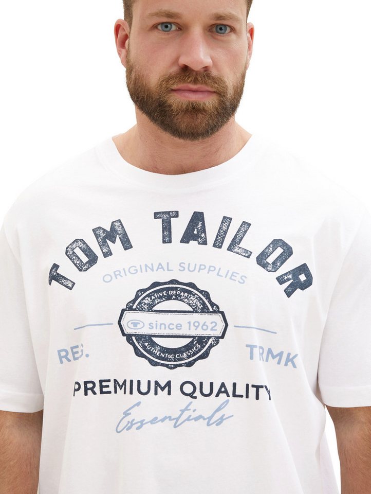 TOM TAILOR PLUS T-Shirt mit Logo-Print – Bild 4 von 5