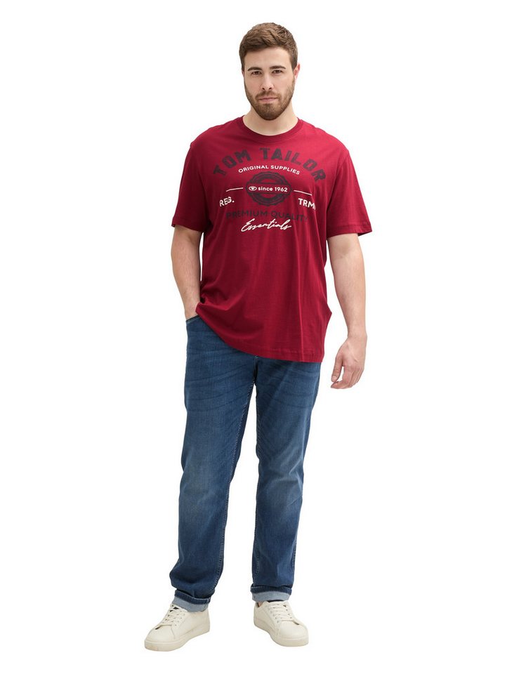 TOM TAILOR PLUS T-Shirt mit Logo-Print – Bild 4 von 5