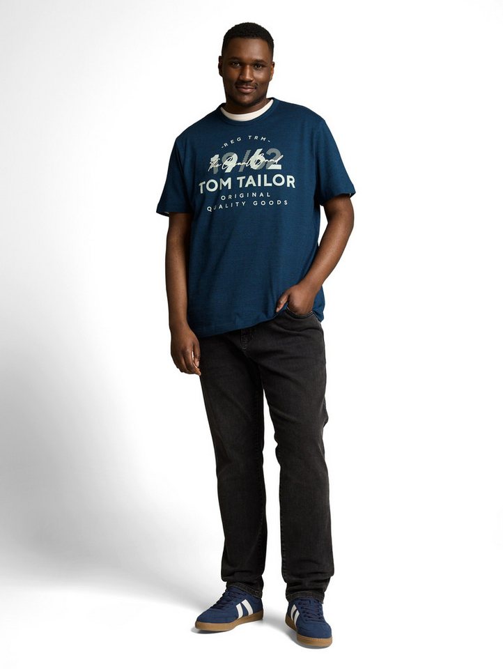 TOM TAILOR PLUS T-Shirt mit Logo Print – Bild 4 von 5