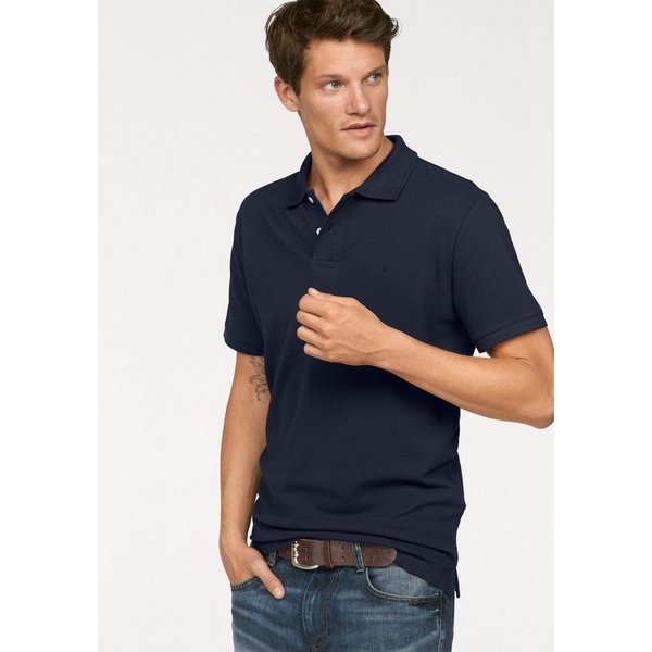 TOM TAILOR Poloshirt Basic Baumwoll-Piqué