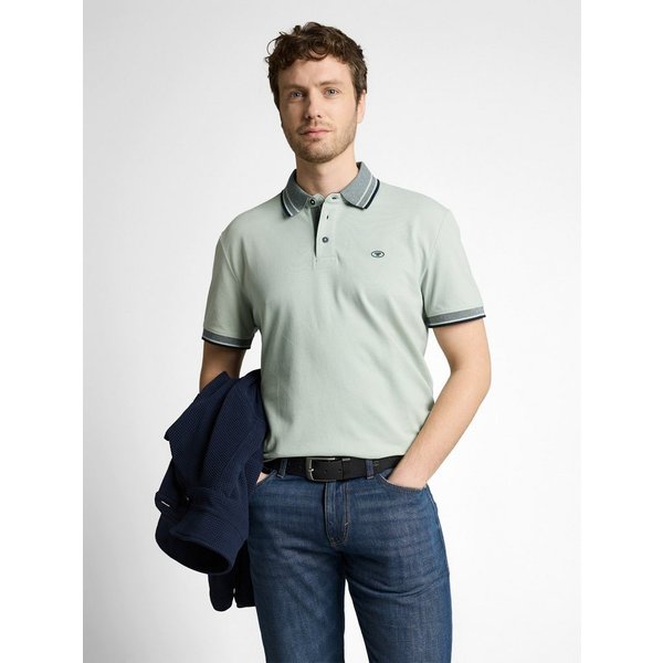 TOM TAILOR Poloshirt mit Logo Print
