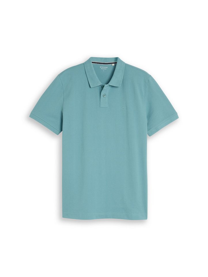 TOM TAILOR Poloshirt Poloshirts (im Einserpack) Piqué Poloshirt mit Logo-Stickerei – Bild 2 von 5