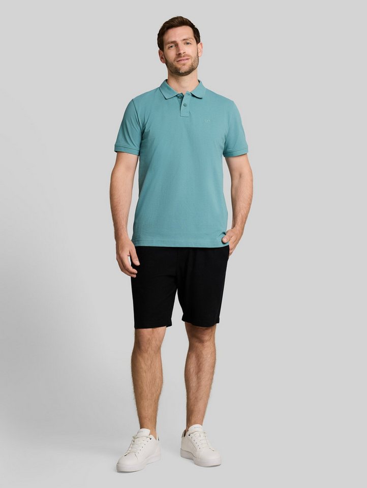 TOM TAILOR Poloshirt Poloshirts (im Einserpack) Piqué Poloshirt mit Logo-Stickerei – Bild 5 von 5