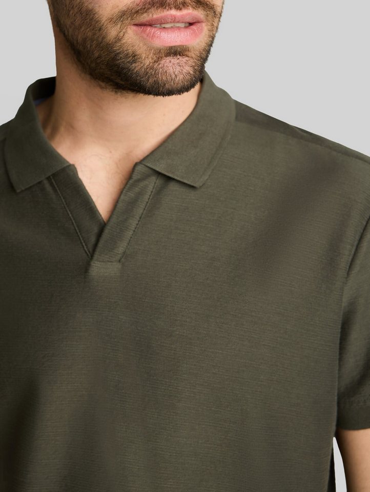 TOM TAILOR Poloshirt Poloshirts (im Einserpack) Poloshirt mit Ottoman-Struktur – Bild 4 von 5