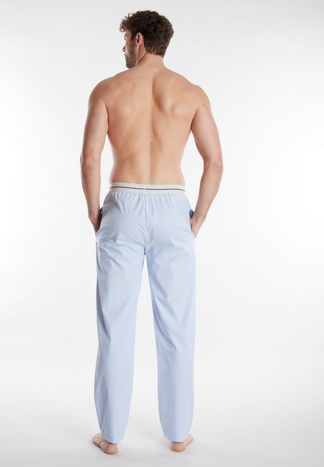 TOM TAILOR Pyjamahose Dakota (1-tlg) Logobund, Seitentaschen, locker, bequem, atmungsaktiv, elastisch – Bild 5 von 5