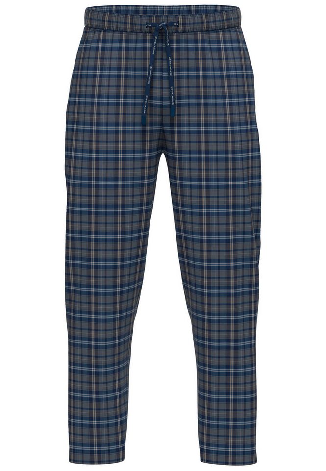 TOM TAILOR Pyjamahose Milos mit elastischem Bund, Kordelzug, kariert – Bild 2 von 5