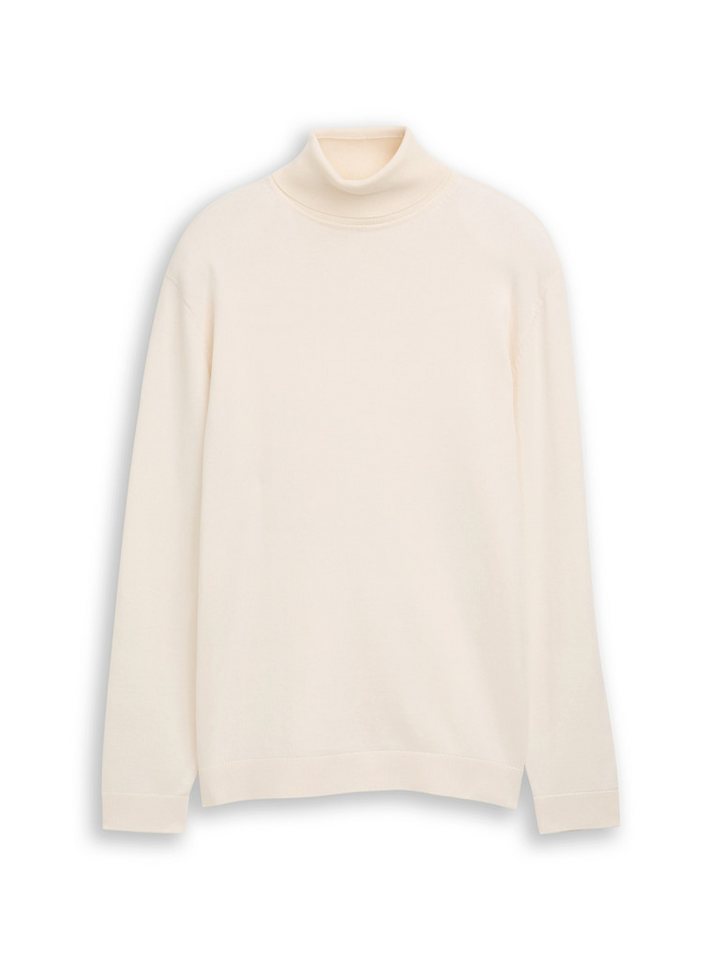 TOM TAILOR Rollkragenpullover im Strick-Design – Bild 5 von 5