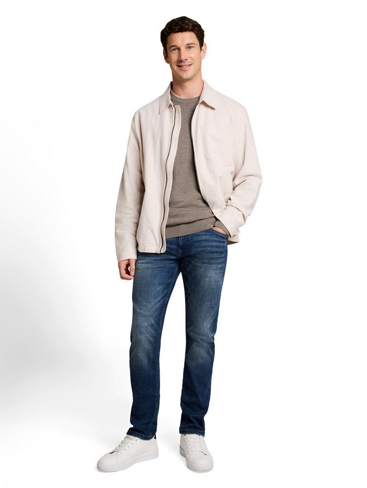 TOM TAILOR Rundhalspullover mit Logostickerei – Bild 4 von 5
