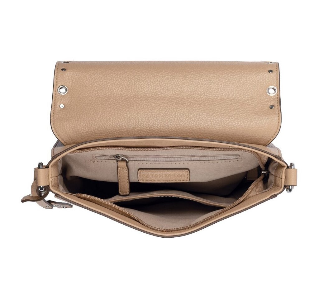 TOM TAILOR Satteltasche Elaria, Western-Chic mit Nieten und Ösen als Blickfang mit Deko-Anhänger – Bild 4 von 4