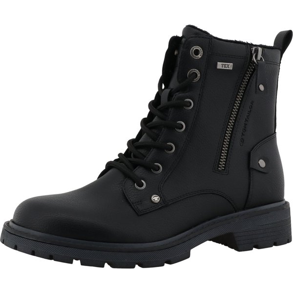 TOM TAILOR Schnürboots Workerboots, Hiking Boot mit Blockabsatz