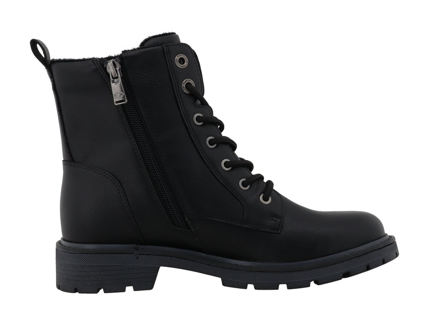 TOM TAILOR Schnürboots Workerboots, Hiking Boot mit Blockabsatz – Bild 5 von 5