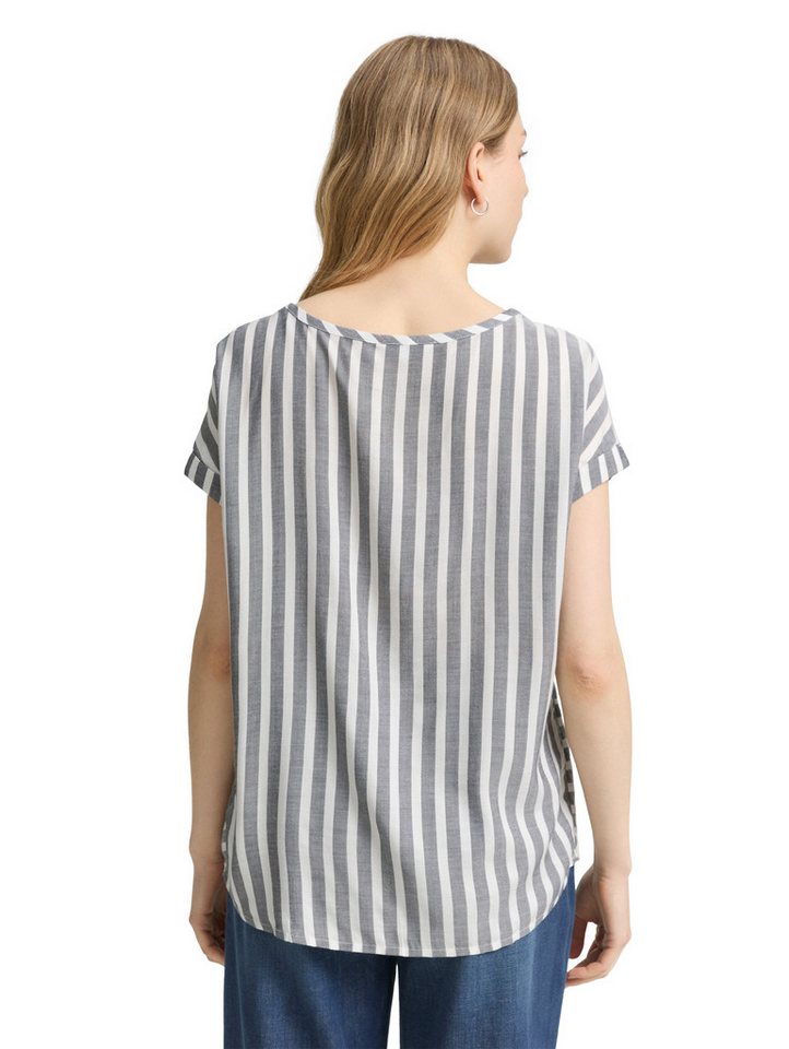 TOM TAILOR Shirtbluse mit Streifen Muster – Bild 2 von 5