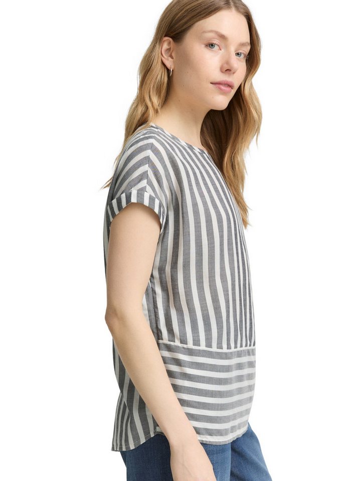 TOM TAILOR Shirtbluse mit Streifen Muster – Bild 3 von 5