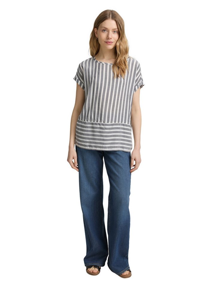 TOM TAILOR Shirtbluse mit Streifen Muster – Bild 4 von 5