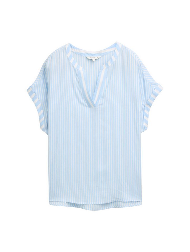 TOM TAILOR Shirtbluse mit Streifen Muster – Bild 5 von 5
