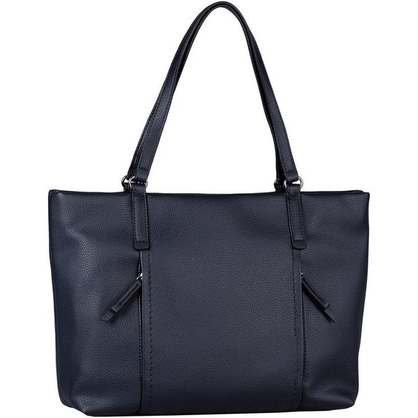TOM TAILOR Shopper Beca, aus hochwertigem Kunstleder mit funktionalen Details