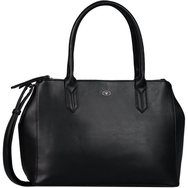 TOM TAILOR Shopper Roma, aus fein genarbtem Lederimitat, modisch schlicht