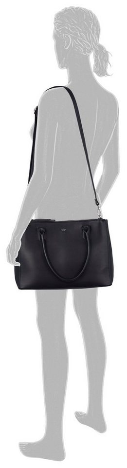 TOM TAILOR Shopper Roma, aus fein genarbtem Lederimitat, modisch schlicht – Bild 2 von 5