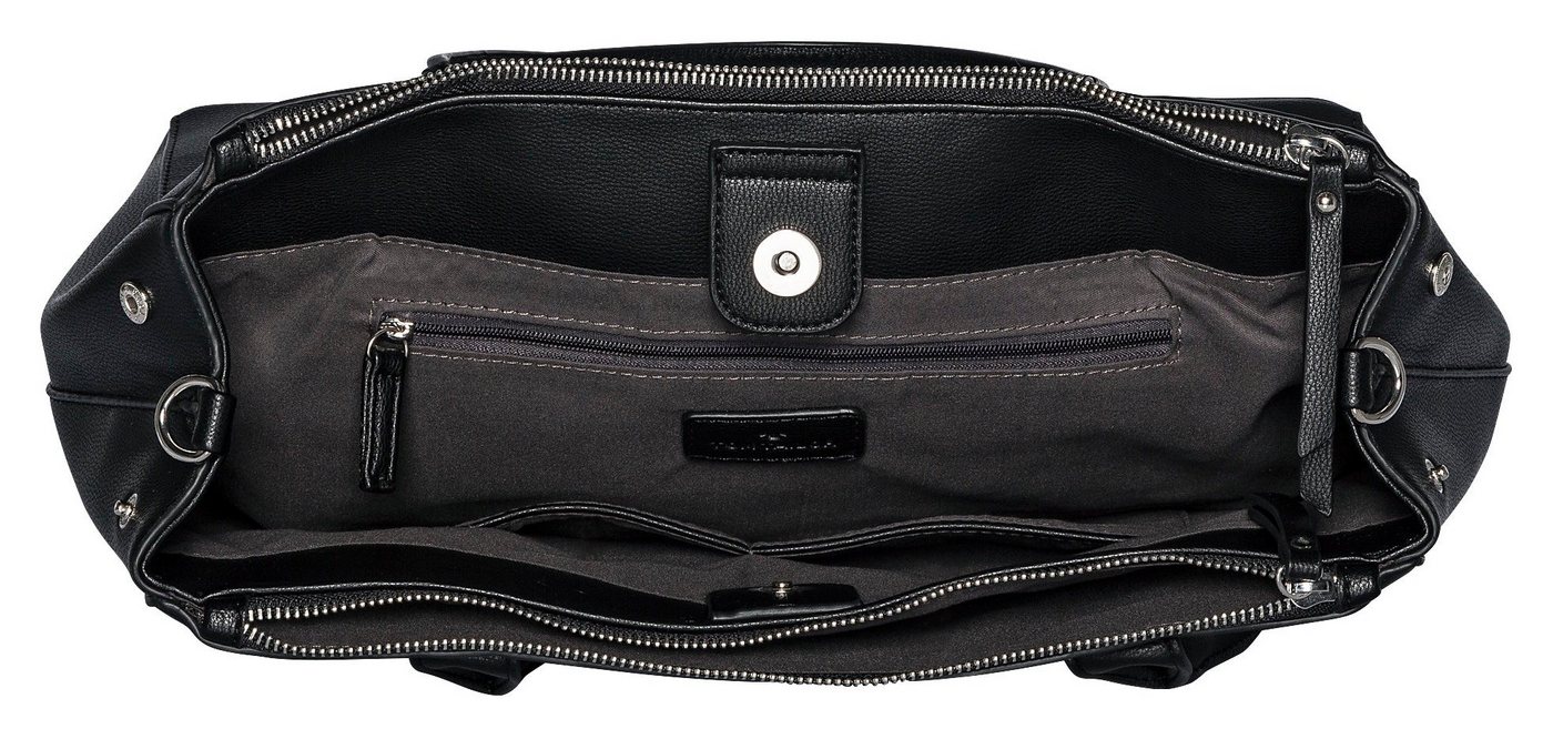 TOM TAILOR Shopper Roma, aus fein genarbtem Lederimitat, modisch schlicht – Bild 4 von 5