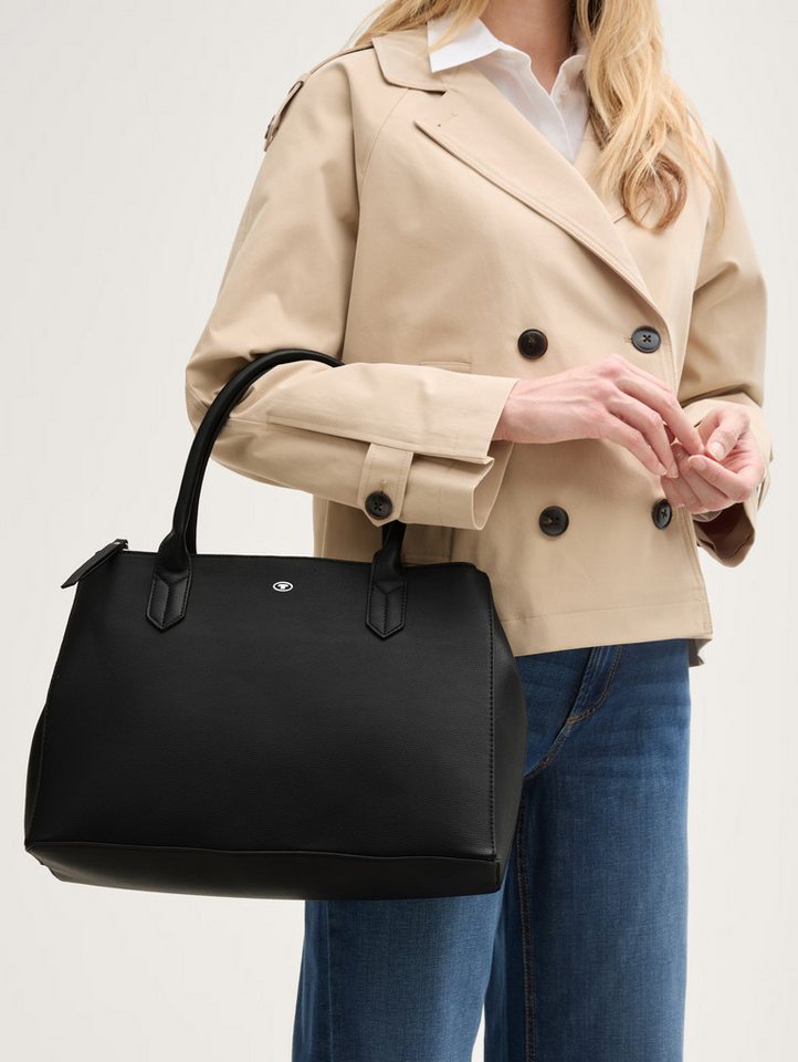 TOM TAILOR Shopper Roma, aus fein genarbtem Lederimitat, modisch schlicht – Bild 5 von 5