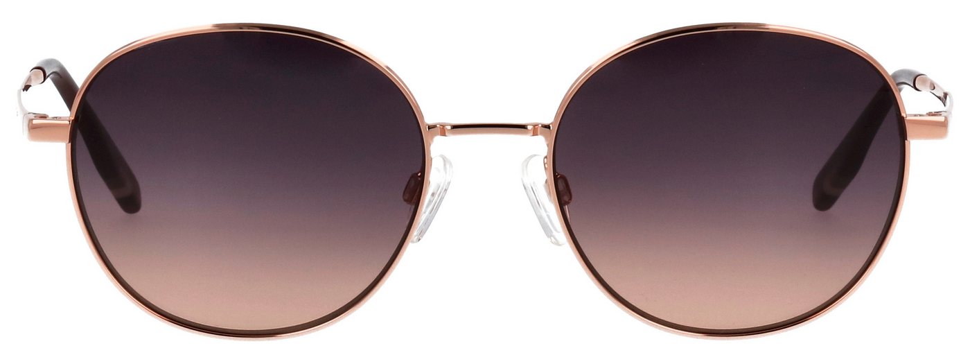 TOM TAILOR Sonnenbrille Modell 675000 Form Rund, Logoschriftzug auf Bügel, Metallfassung – Bild 2 von 4