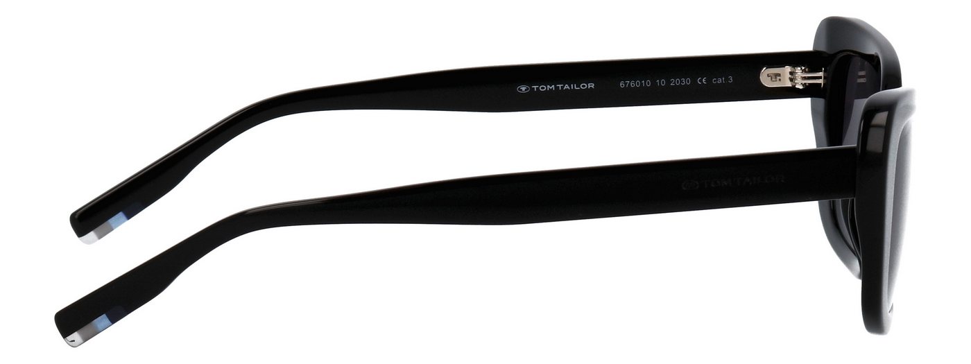 TOM TAILOR Sonnenbrille Modell 676010 Form CatEye, Logoschriftzug auf Bügel, Kunststofffassung – Bild 4 von 4