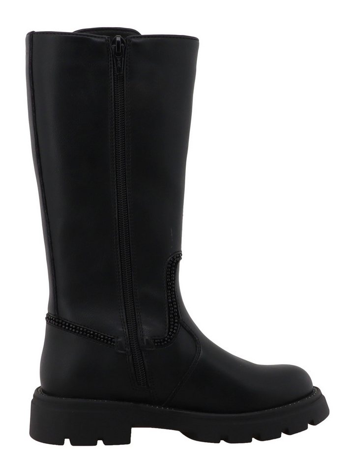 TOM TAILOR Stiefel Langschaftstiefel mit Schmucksteinen an der Sohle verziert – Bild 5 von 5