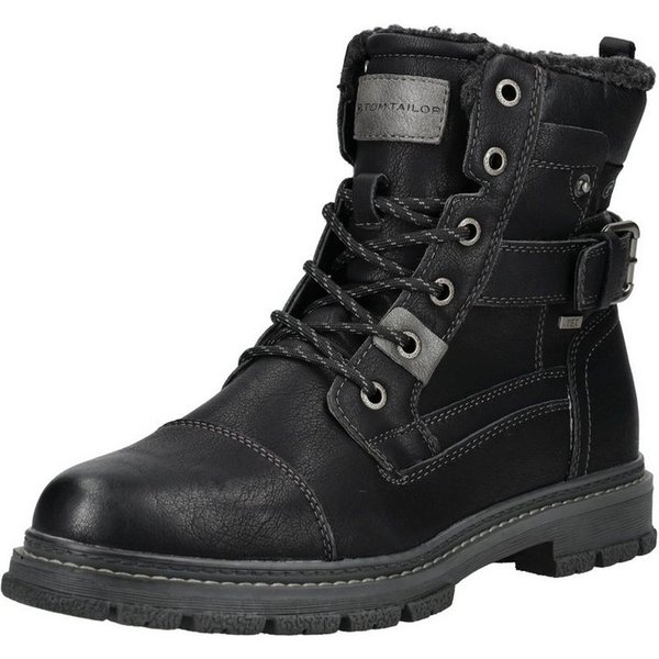 TOM TAILOR Stiefelette Lederimitat . Schnürstiefelette