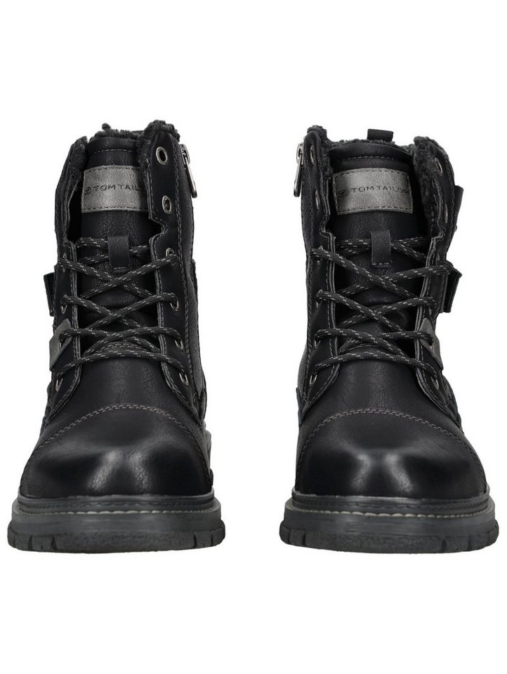 TOM TAILOR Stiefelette Lederimitat . Schnürstiefelette – Bild 3 von 5