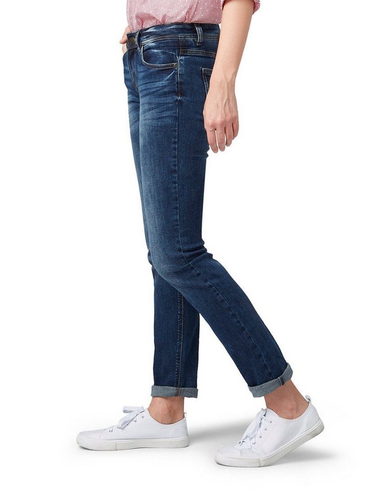 TOM TAILOR Straight-Jeans in 5-Pocket-Form – Bild 4 von 5