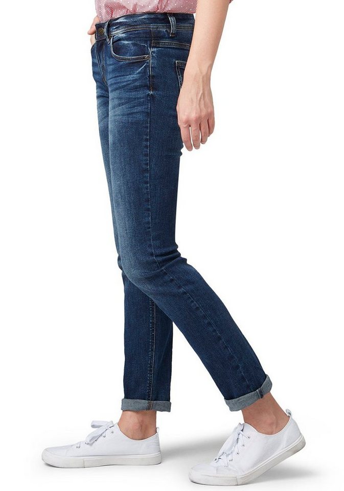 TOM TAILOR Straight-Jeans in 5-Pocket-Form – Bild 4 von 5