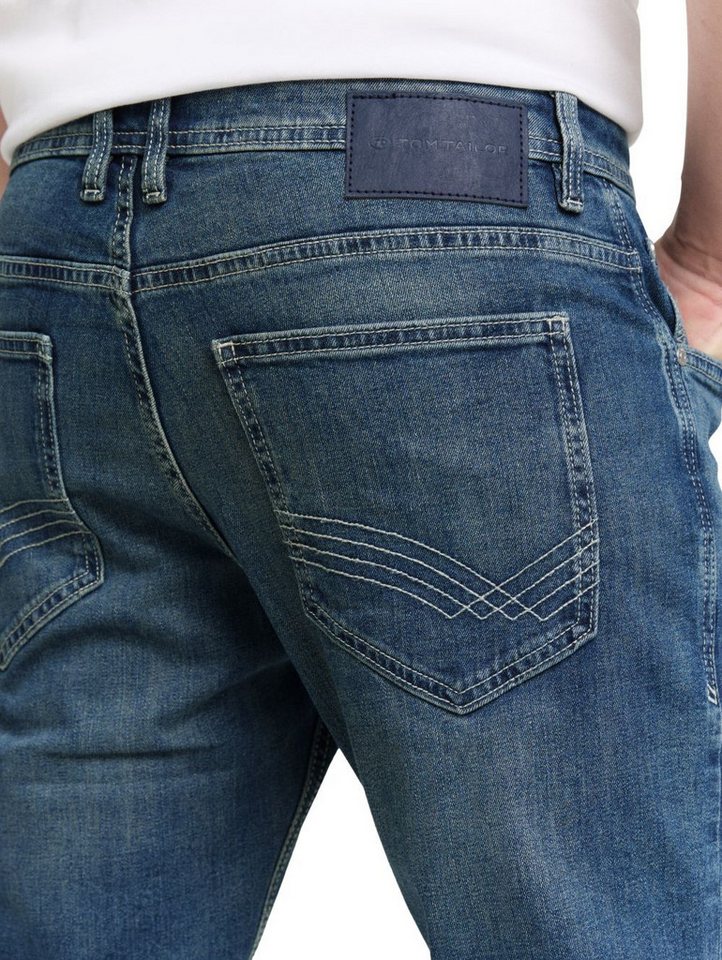 TOM TAILOR Straight-Jeans MARVIN STRAIGHT mit Stretch – Bild 4 von 5