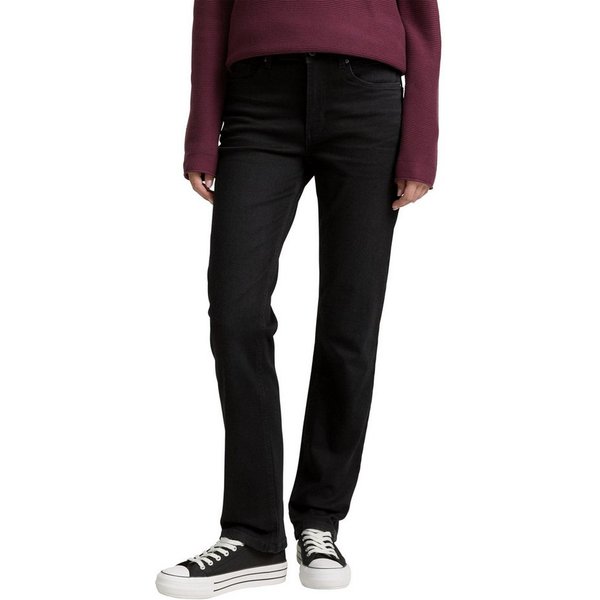 TOM TAILOR Straight-Jeans Style ELVA mit Stretch