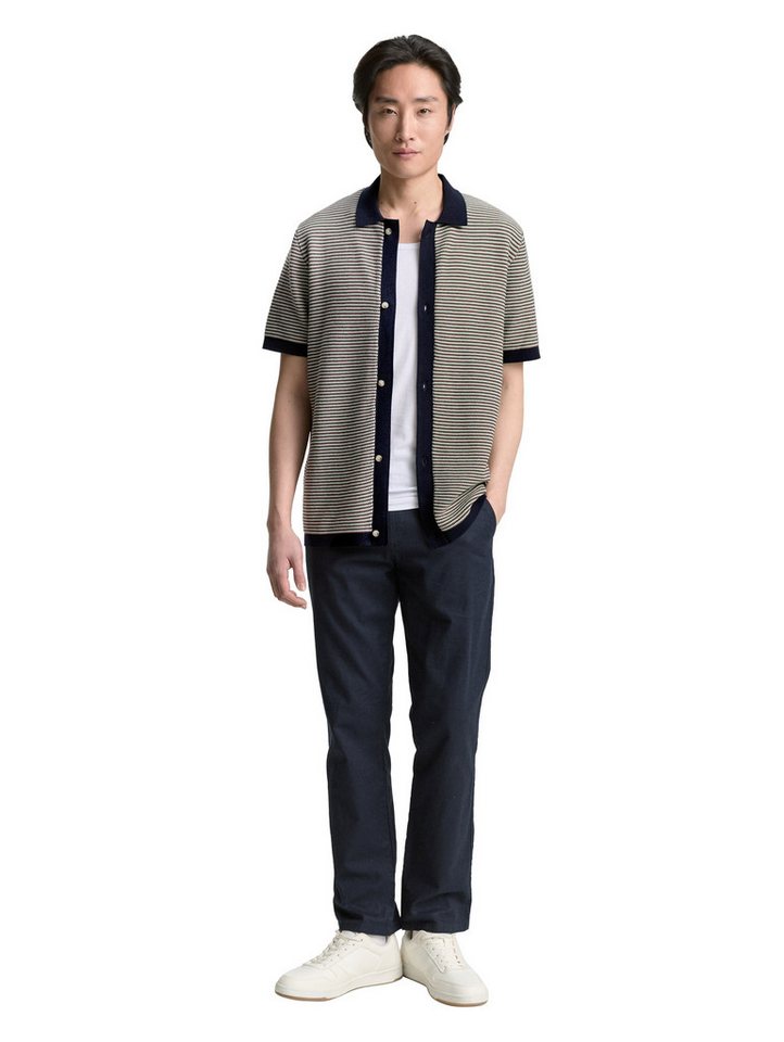 TOM TAILOR Strickjacke mit Streifenmuster – Bild 5 von 5
