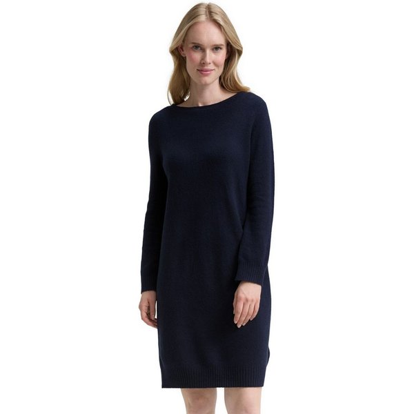 TOM TAILOR Strickkleid mit Rippbündchen