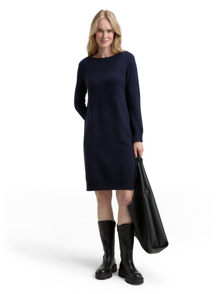 TOM TAILOR Strickkleid mit Rippbündchen – Bild 4 von 5