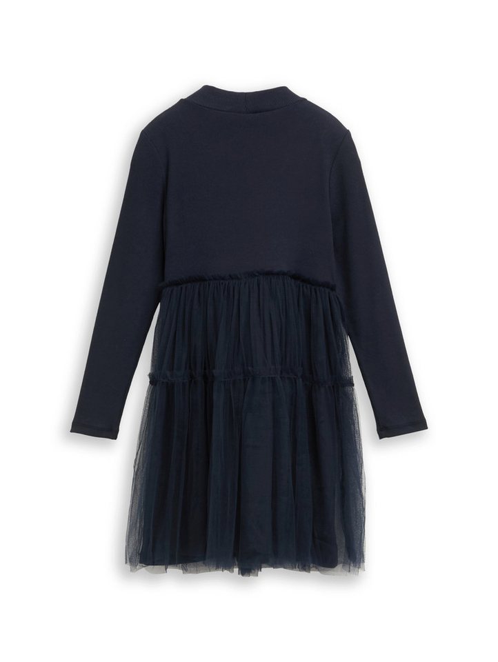 TOM TAILOR Strickkleid mit Tüll-Rock – Bild 2 von 3