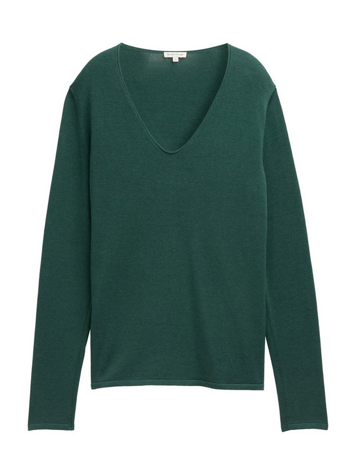 TOM TAILOR Strickpullover (1-tlg) Plain/ohne Details – Bild 4 von 5