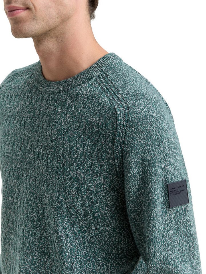 TOM TAILOR Strickpullover mit Logo Stickerei am Arm – Bild 3 von 5