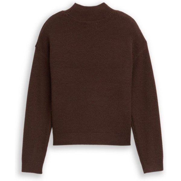 TOM TAILOR Strickpullover mit Rippbündchen