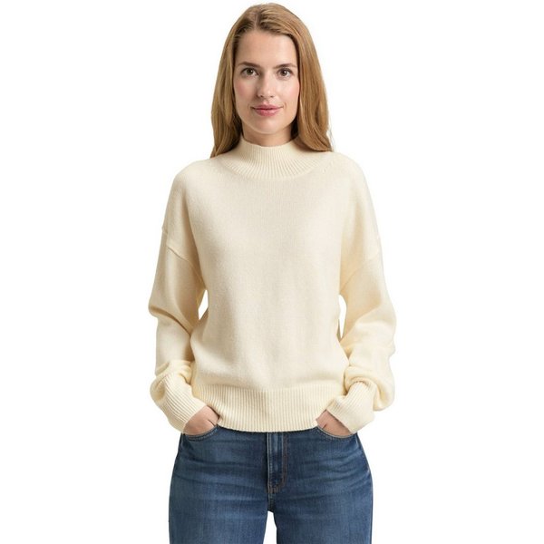 TOM TAILOR Strickpullover mit Rippbündchen