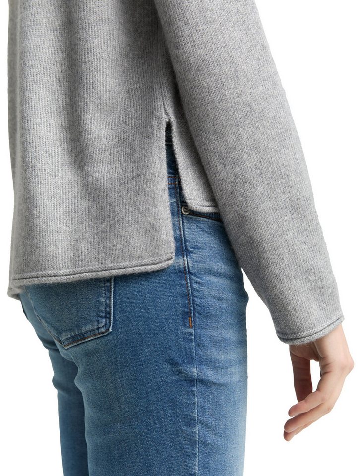 TOM TAILOR Strickpullover mit Stehkragen – Bild 3 von 5