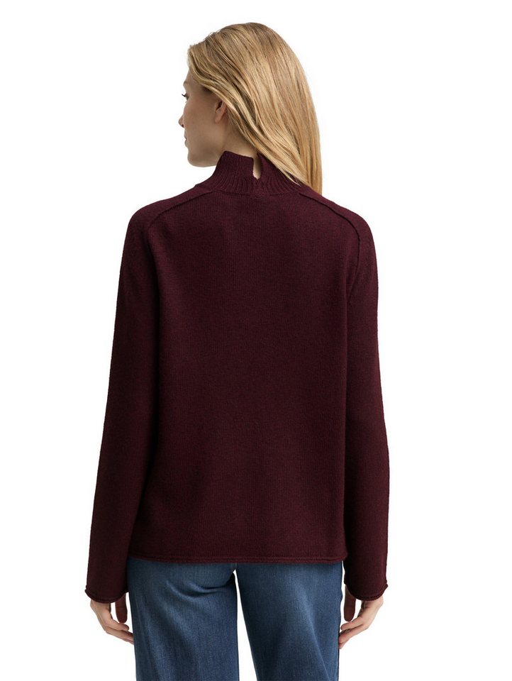TOM TAILOR Strickpullover mit Stehkragen – Bild 2 von 5