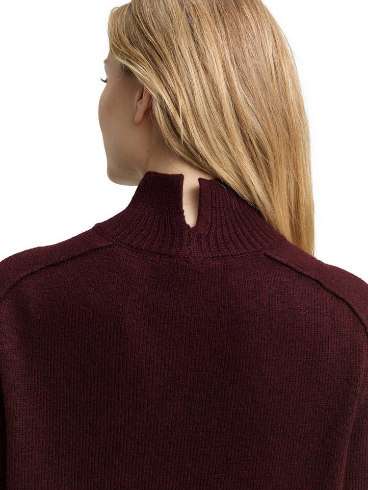 TOM TAILOR Strickpullover mit Stehkragen – Bild 3 von 5