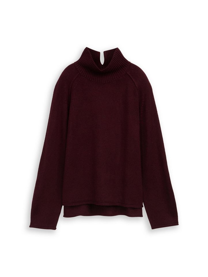 TOM TAILOR Strickpullover mit Stehkragen – Bild 5 von 5
