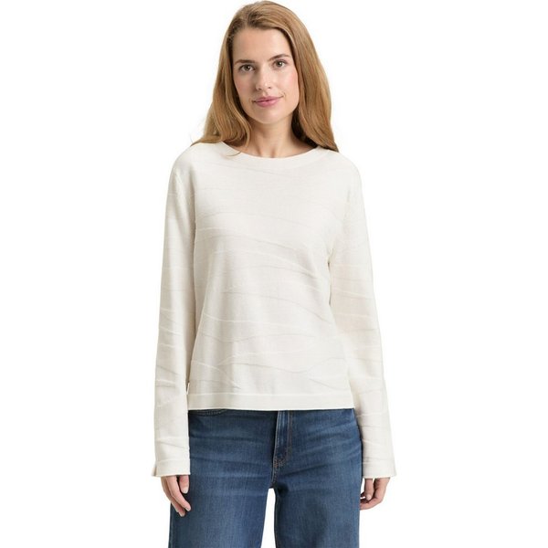 TOM TAILOR Strickpullover mit Struktur Muster