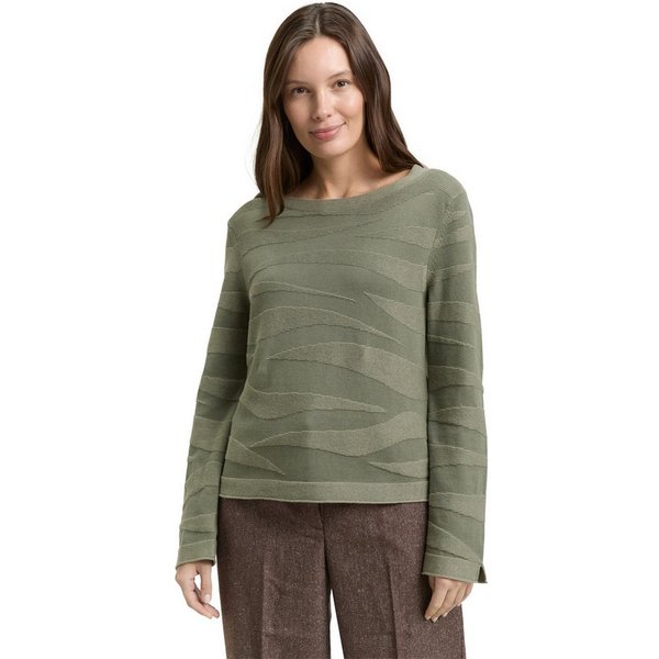 TOM TAILOR Strickpullover mit Struktur Muster