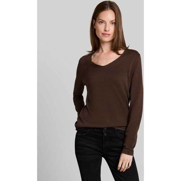 TOM TAILOR Strickpullover Pullover & Strickjacken Strickpullover mit V-Ausschnitt