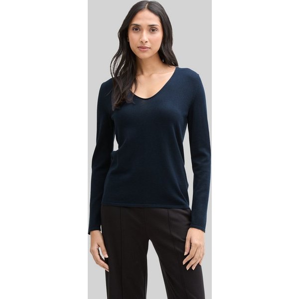 TOM TAILOR Strickpullover Pullover & Strickjacken Strickpullover mit V-Ausschnitt