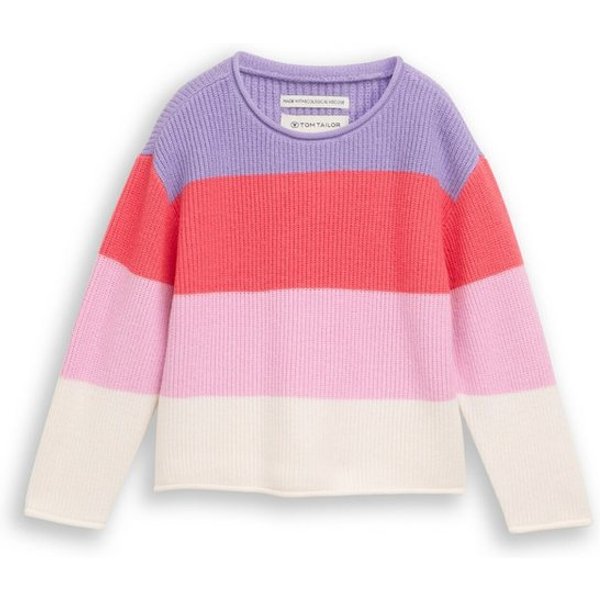 TOM TAILOR Strickpullover Pullover & Strickjacken Strickpullover mit gerollten Saumkanten
